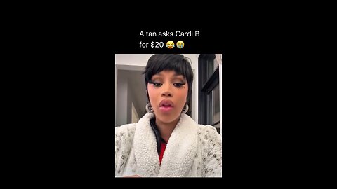 How is she broke 😭 #cardib #celebrity #funny #reels #comedy