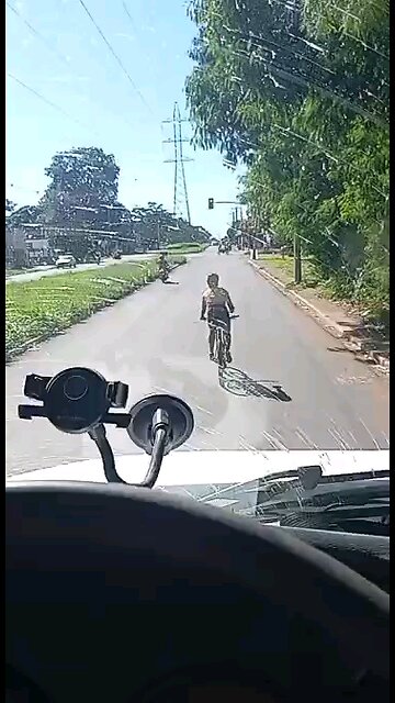 trânsito bike celular