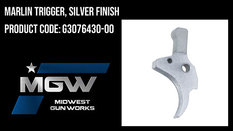 Marlin Trigger, Silver Finish - G3076430-00