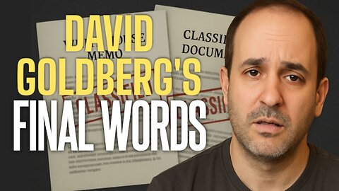 David Goldberg's Final Words: Classified Documents and White House Memos | Project Pogo & Zyphr