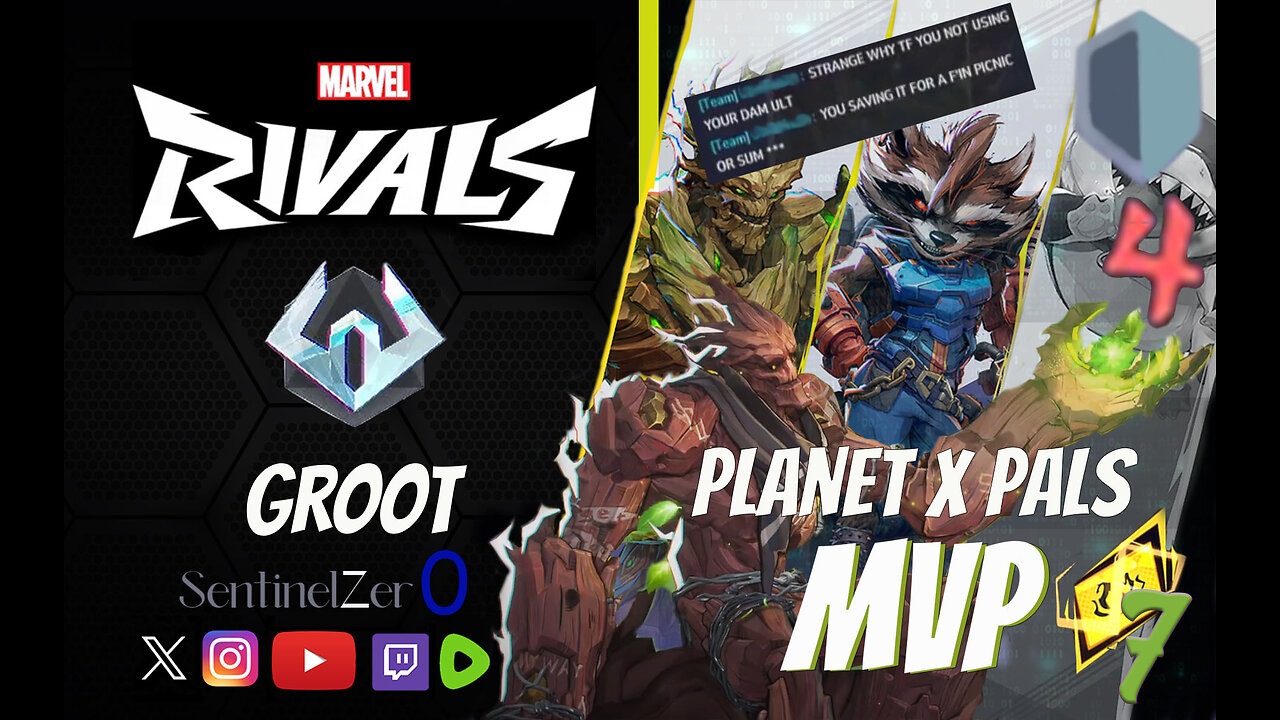 [SILVER] -S2- Groot MVP 1-0 [2 medals]