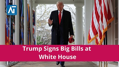 Trump Signs ‘Take It Down’ & Immigration Bill at Rose Garden | US Politics | AT World News LIVE