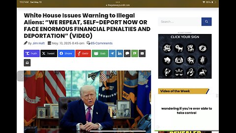 SELF-DEPORT NOW OR FACE ENORMOUS FINANCIAL PENALTIES AND DEPORTATION