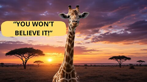 You’ll Never Look at a Giraffe the Same Way Again!