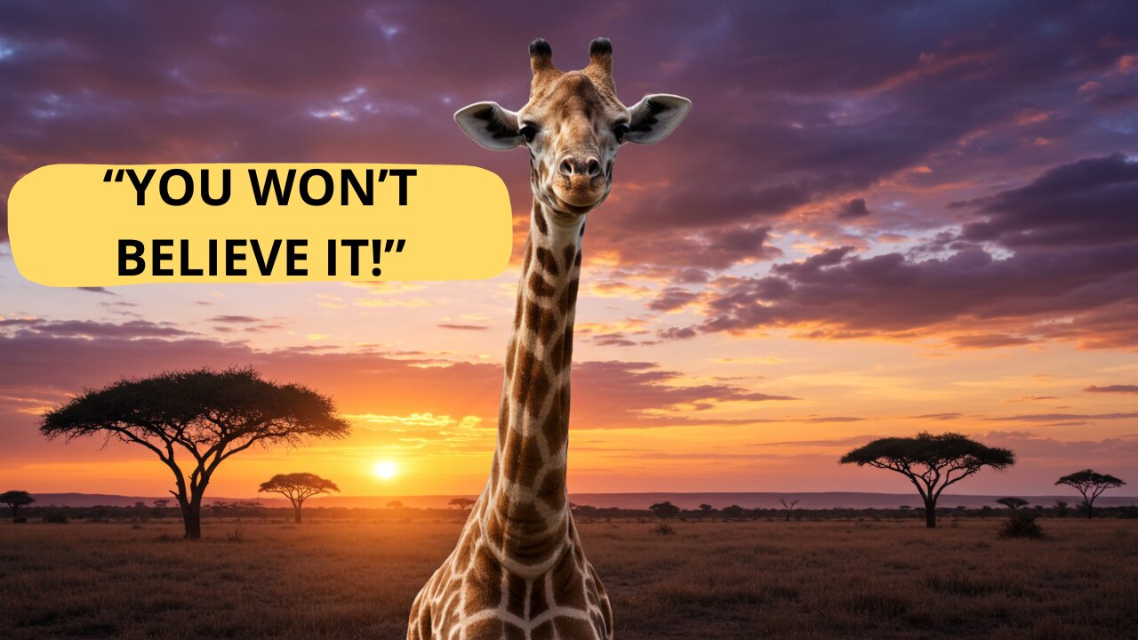 You’ll Never Look at a Giraffe the Same Way Again!
