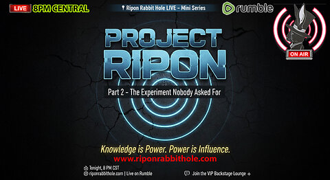 FRIDAY NIGHT LIVE – “Project Ripon"