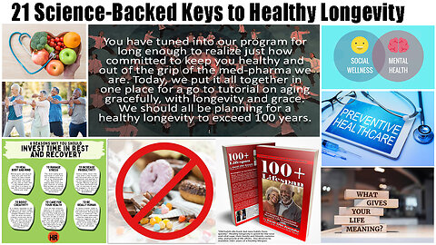 21 Science-Backed Keys to Healthy Longevity