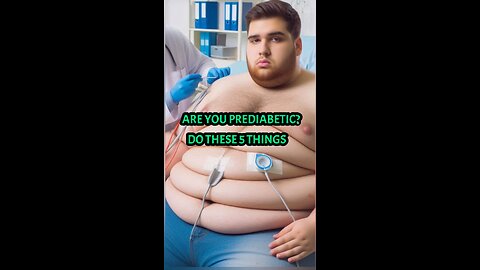 Are you prediabetic? Do these 5 things.