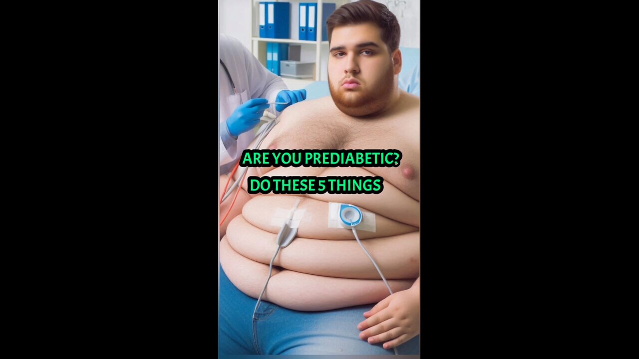 Are you prediabetic? Do these 5 things.