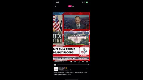 RSBN 11/07/2025: Trump drink and popcorn
