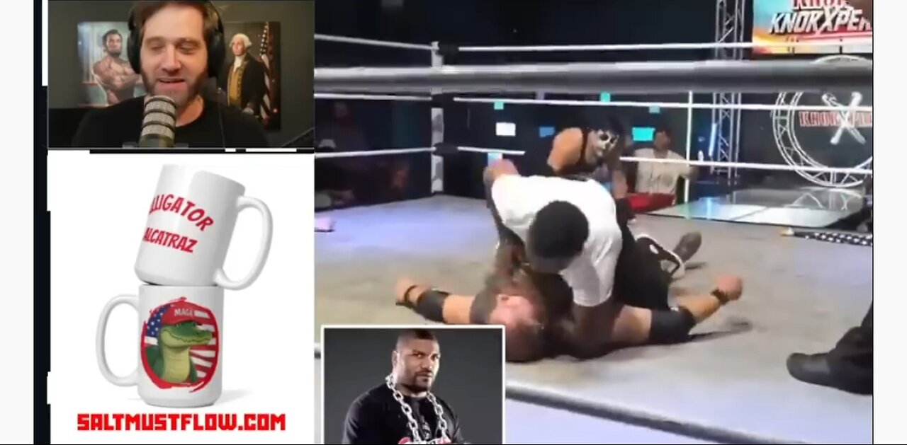UNHINGED STREAMER TRIES TO MURDER PRO WRESTLER ON LIVE STREAM 🔥