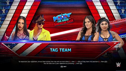 WWE 2k25 Toxic Attraction vs K2C