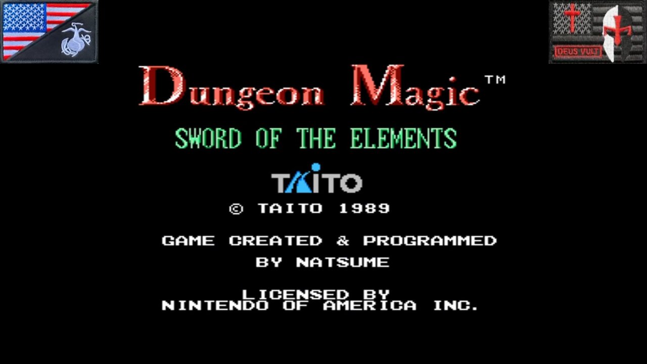 Old-School RPG Theater [S1E14]: "Dungeon Magic: Sword of the Elements" (NES - 1992) [NA Version]