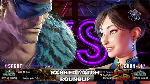 Kuya Kalbo SF6 Ranked Roundup. Chun Li Master Rank [Hori Fight Stick]