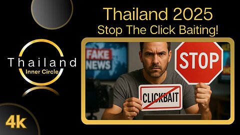 4k Thailand - Stop Clickbaiting For Views | Walk And Talk