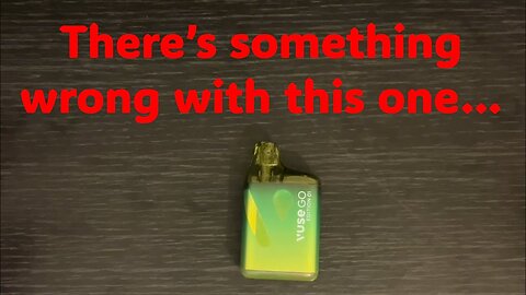 There’s something wrong with the Vuse Go Edition 1… Review & Teardown