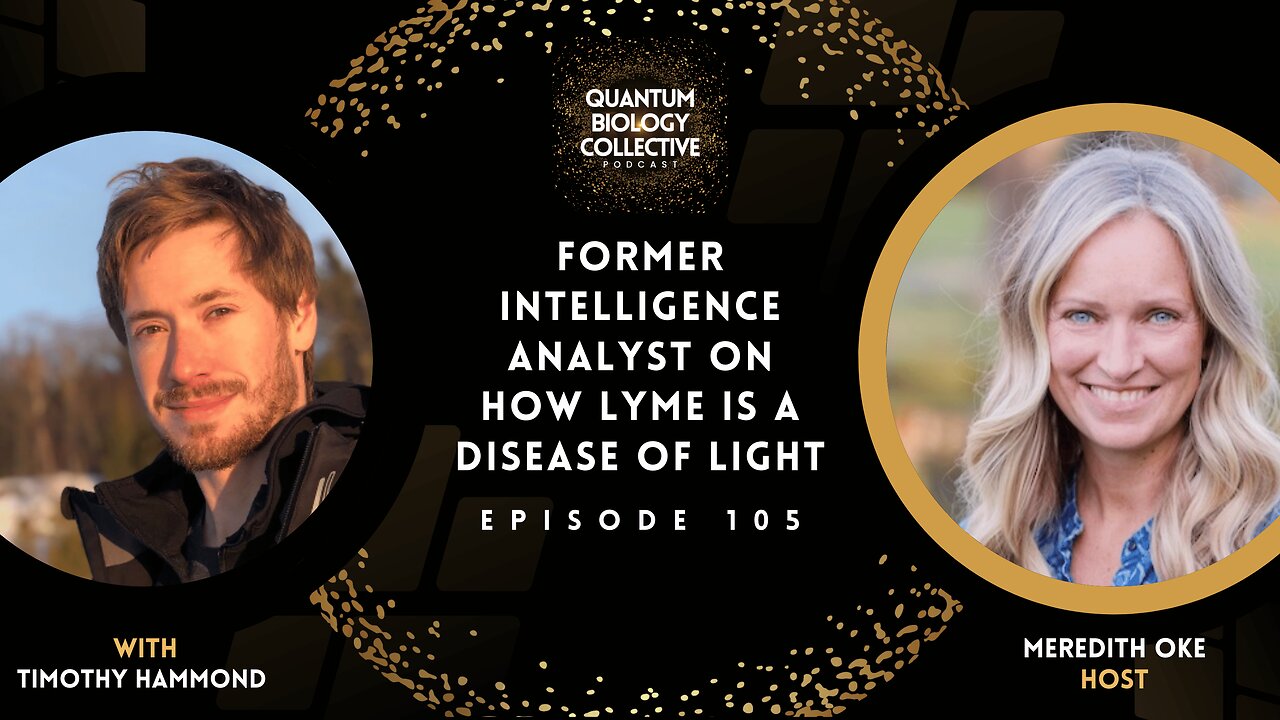EP 105: Former Intelligence Analyst On How Lyme Is A Disease of Light