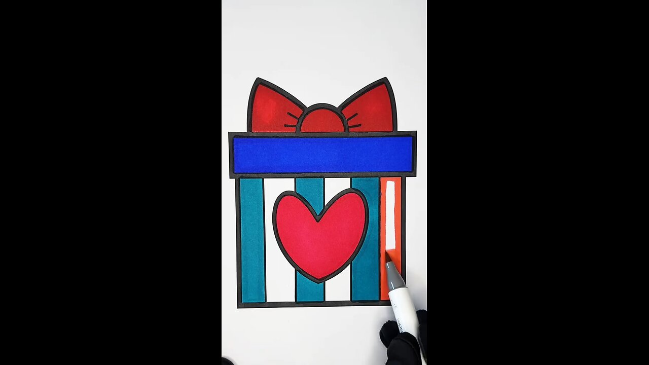 Incredible sketching and colouring
