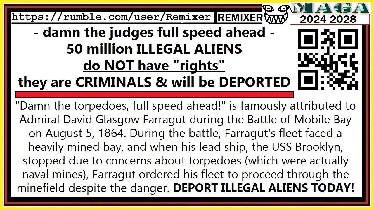 damn the judges full speed ahead by Order of the President of the United States