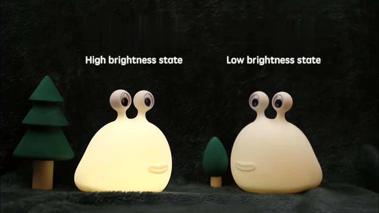 Rechargeable Bedroom Night Light with Touch Control, Automatic Shut Off, Low Energy Consumption