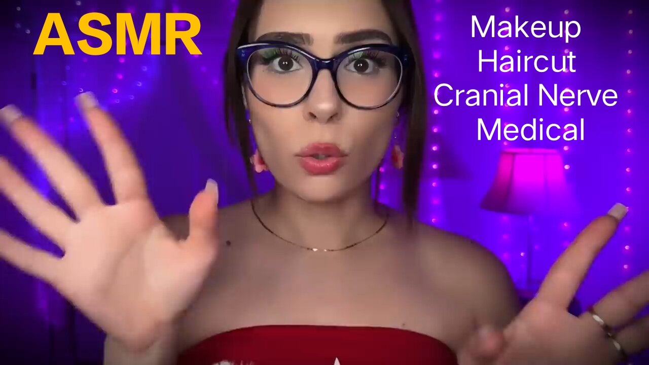 Fastest ASMR | Cranial Nerve , Haircut , Medical , Chiropractor, Make-up & TSA Check roleplays