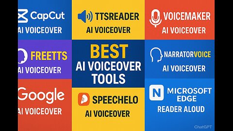 "Best Free AI Voice & Video Apps 2025 | CapCut, TTS, VoiceMaker, Natural Reader
