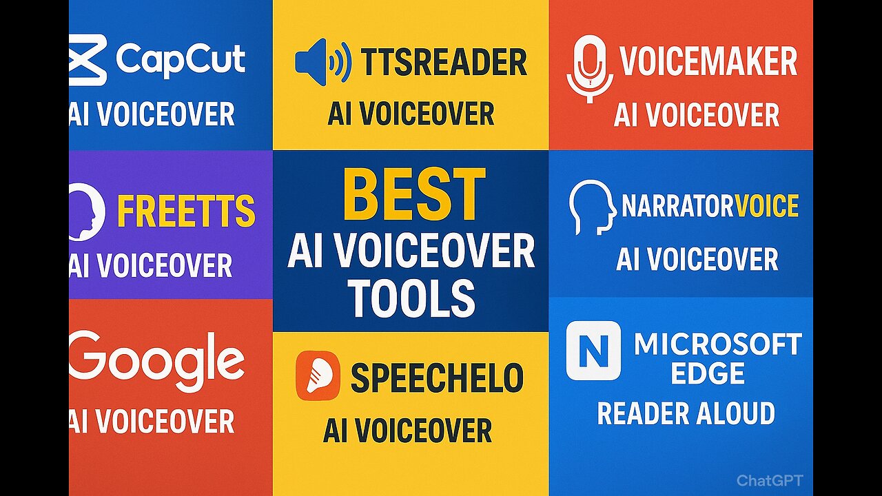 "Best Free AI Voice & Video Apps 2025 | CapCut, TTS, VoiceMaker, Natural Reader