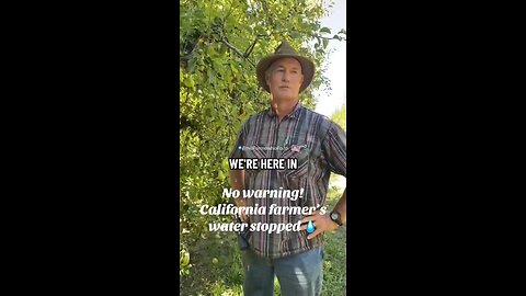 Update: Gavin Newsom is still withholding water from California Farmers