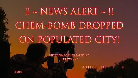 "Unveiling the Truth: Beyond Chemtrails to Chemical Bombs"