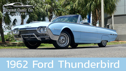1962 Ford T-bird. Beautiful Sports Roadster Tribute, 390CI V8, Cruise-O-Matic Automatic, PS/PB/PT!