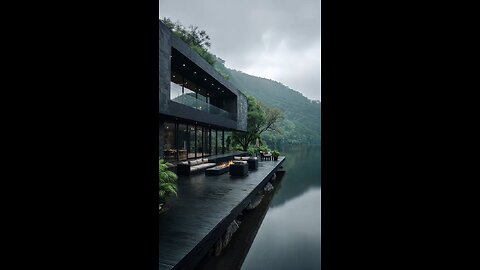 foggy mornins by the lake in the japanese mointais🖤✨