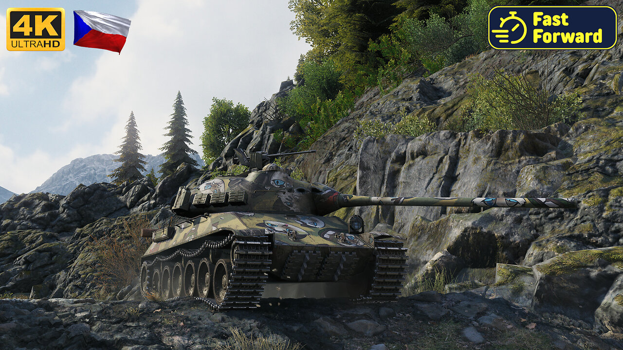 TVP T 50 51 - Mountain Pass - World of Tanks - WoT - FastForward