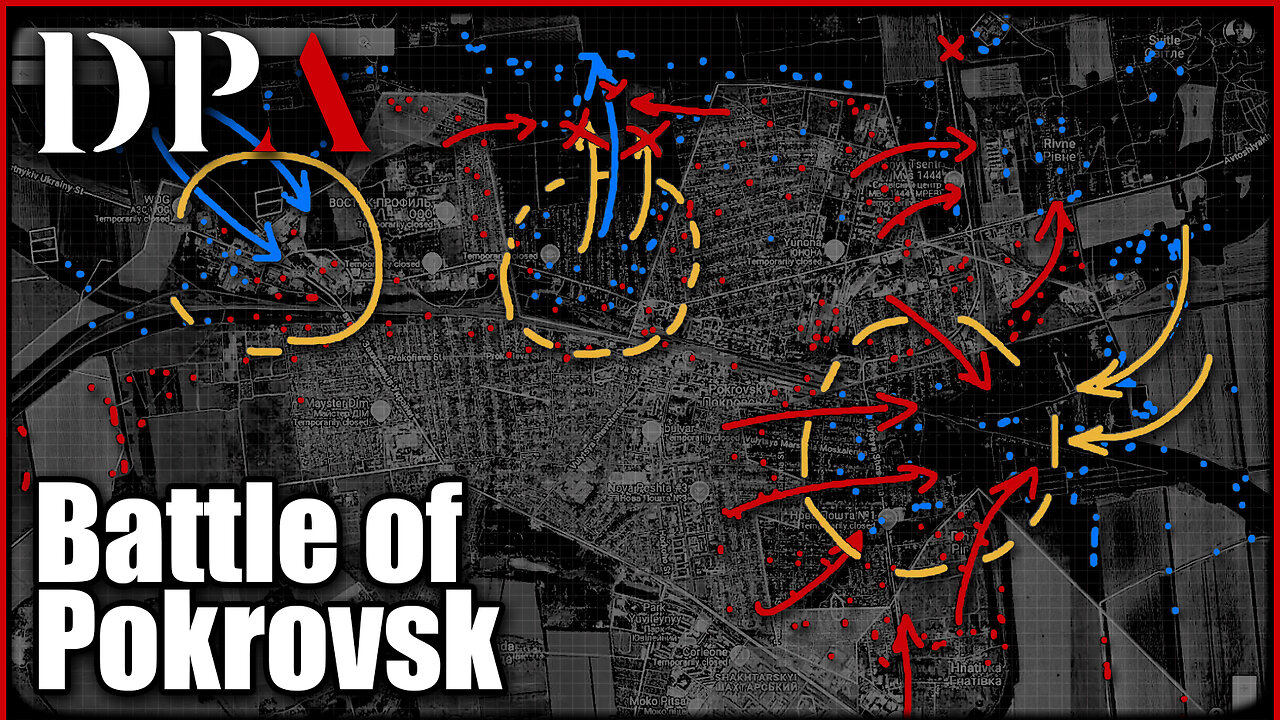 [ Battle of Pokrovsk ] THE REAL SITUATION right now in Pokrovsk. Definitely not 99% captured.