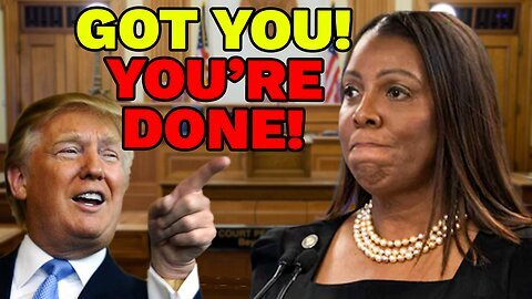 🔥TRUMP CURSE- Letitia James PANICS as ALL Documents made public!