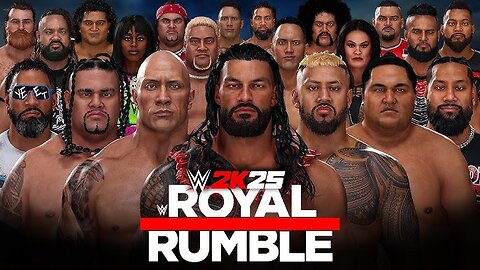 WWE LIVE NOW !! -- ROYAL RUMBLE MATCH