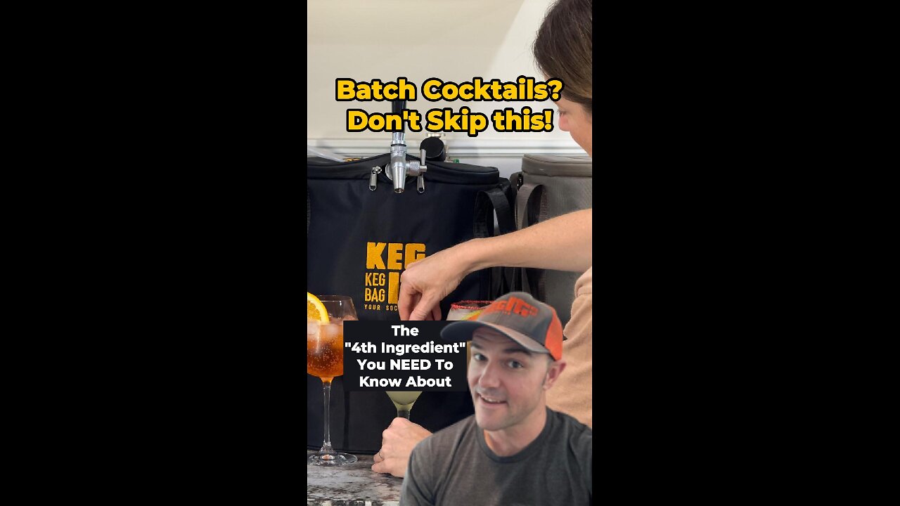 Batch Cocktails? Don't Skip This! The '4th Ingredient' you NEED to know about!