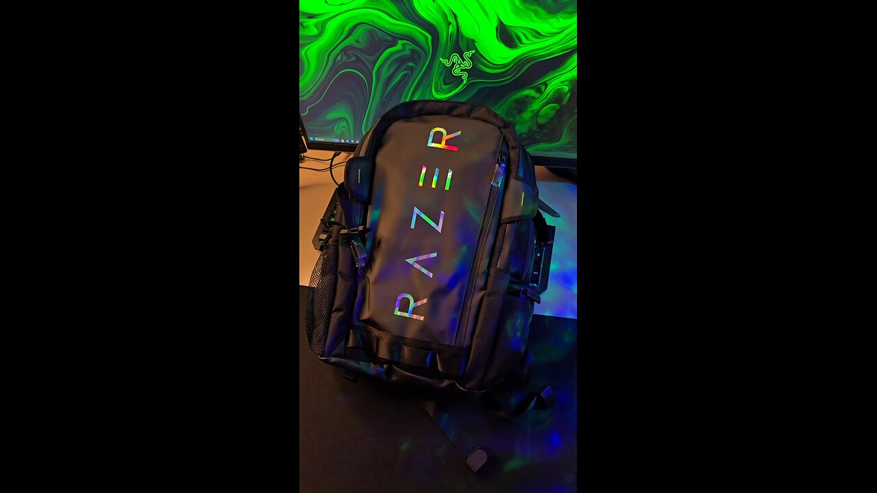 Razer sent me this awesome Rogue Backpack!