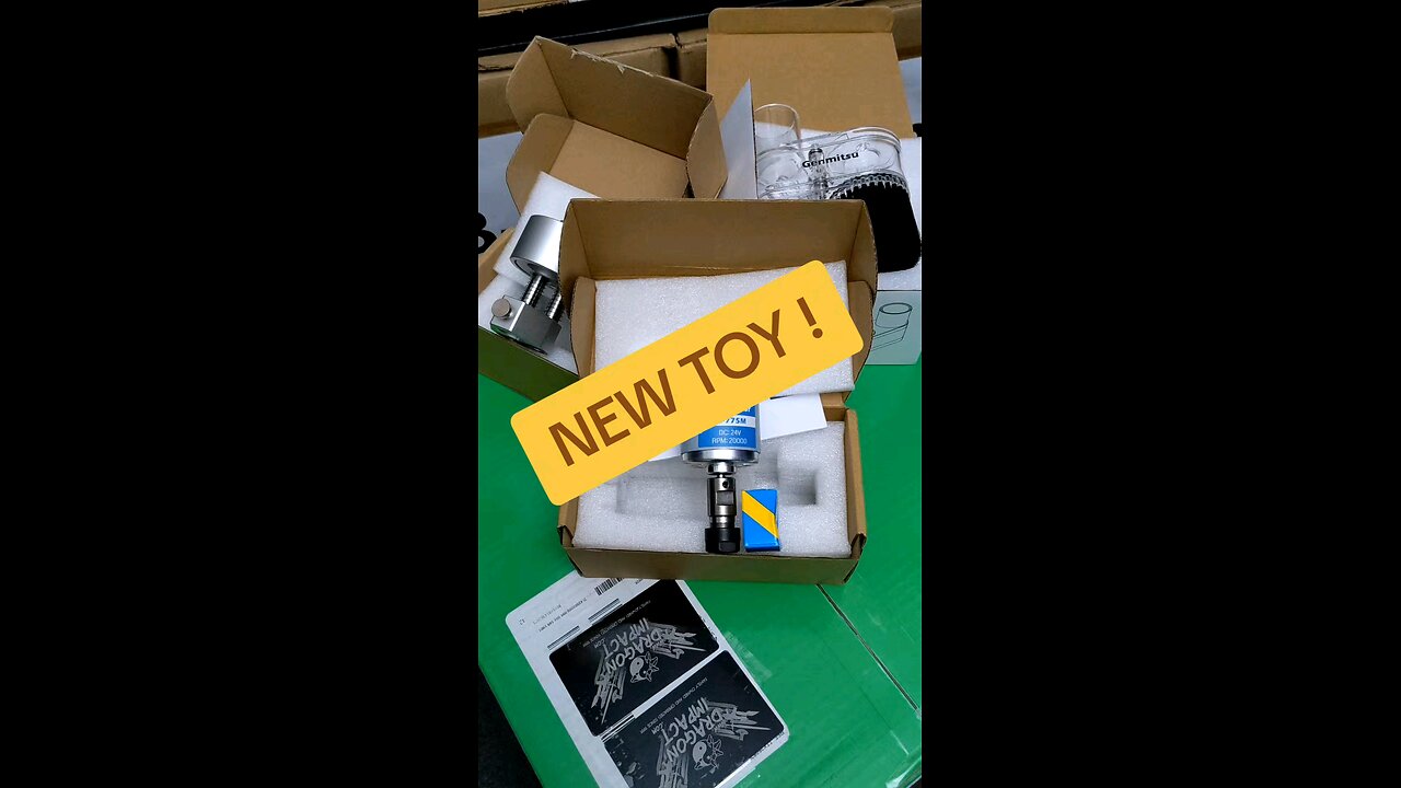 New toy arrived today! Genmitsu Cubiko CNC Router #cnc #woodworking #canada #fyp #toy #victoriabc