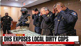 DHS EXPOSES local Dirty Cops Paid By ANTIFA During Riots _ DEADLY Motive Found