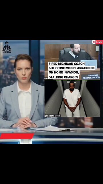 Michigan football coach Sherrone Moore arrested for alleged home invasion, stalking, policy breach