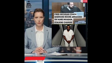 Michigan football coach Sherrone Moore arrested for alleged home invasion, stalking, policy breach