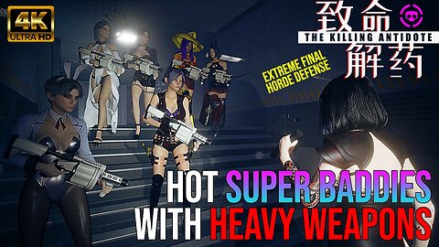 Zombie Horde Defense with the Super Baddies - The Killing Antidote Chapter 2 | MAX SETTINGS [4k60]