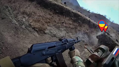 WATCH: Close-Combat Between Russian and Ukrainian Forces