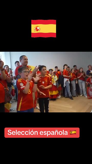 Spanish Football Players with fans for selfies and autographs