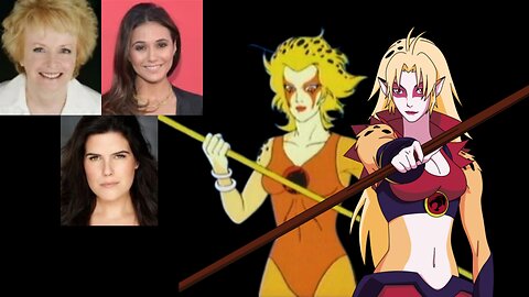 Animated Voice Comparison- Cheetara (Thundercats)