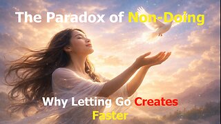 The Paradox of Non Doing: Why Letting Go Creates Faster