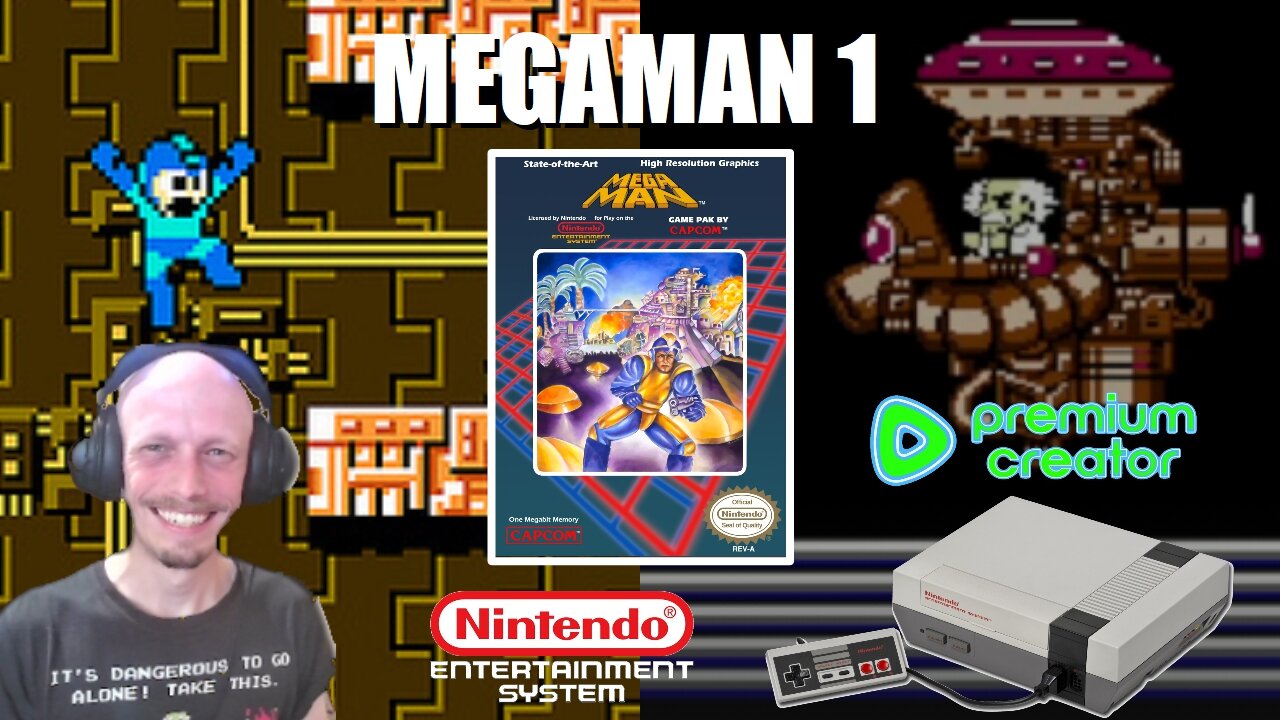 Megaman 1 (NES): Conclude the Capcom Classics Series with a Final Battle against Dr. Wily [Premium]