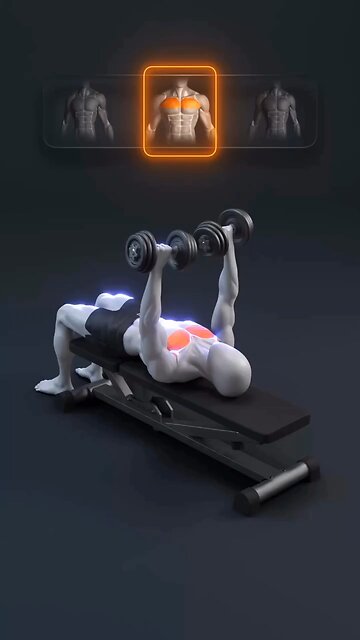 Training For A Stronger Chest With Dumbbells