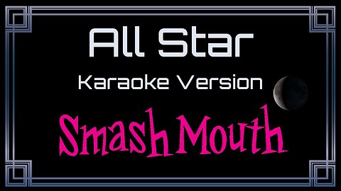 Smash Mouth - All Star (CC)