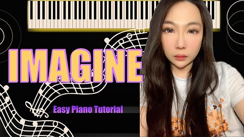 Imagine by John Lennon | Piano Cover | Easy Slow Short